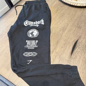 Gymshark Black Men's immortal Joggers
